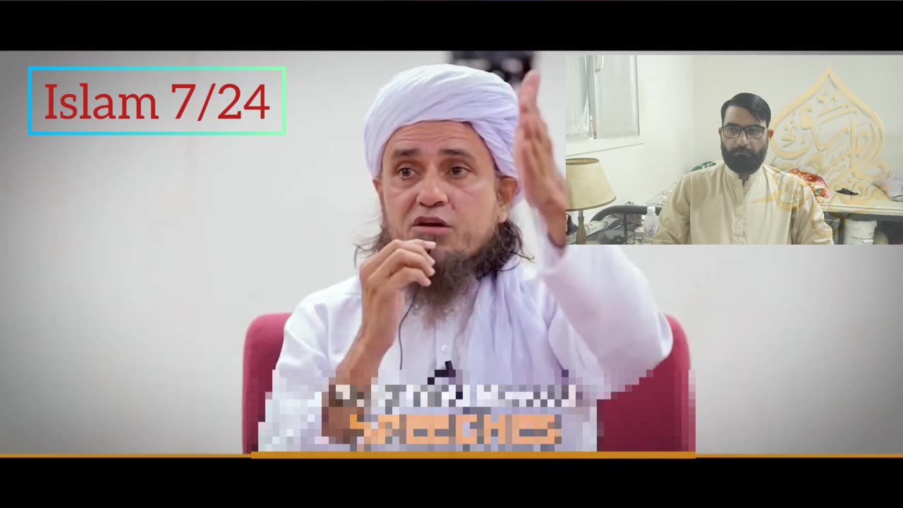 Beautiful statement Maulana Tariq Masood