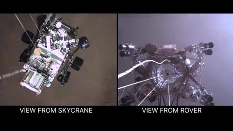 NASA's preserverance rover land_ A video from Mars