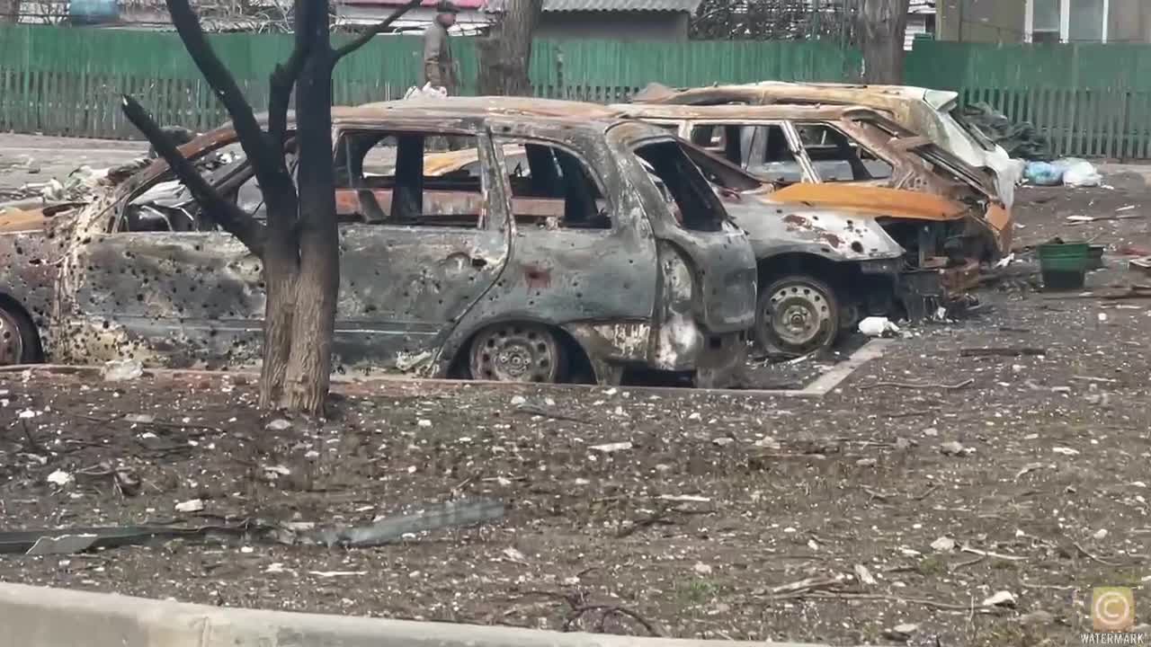 Left bank of Mariupol