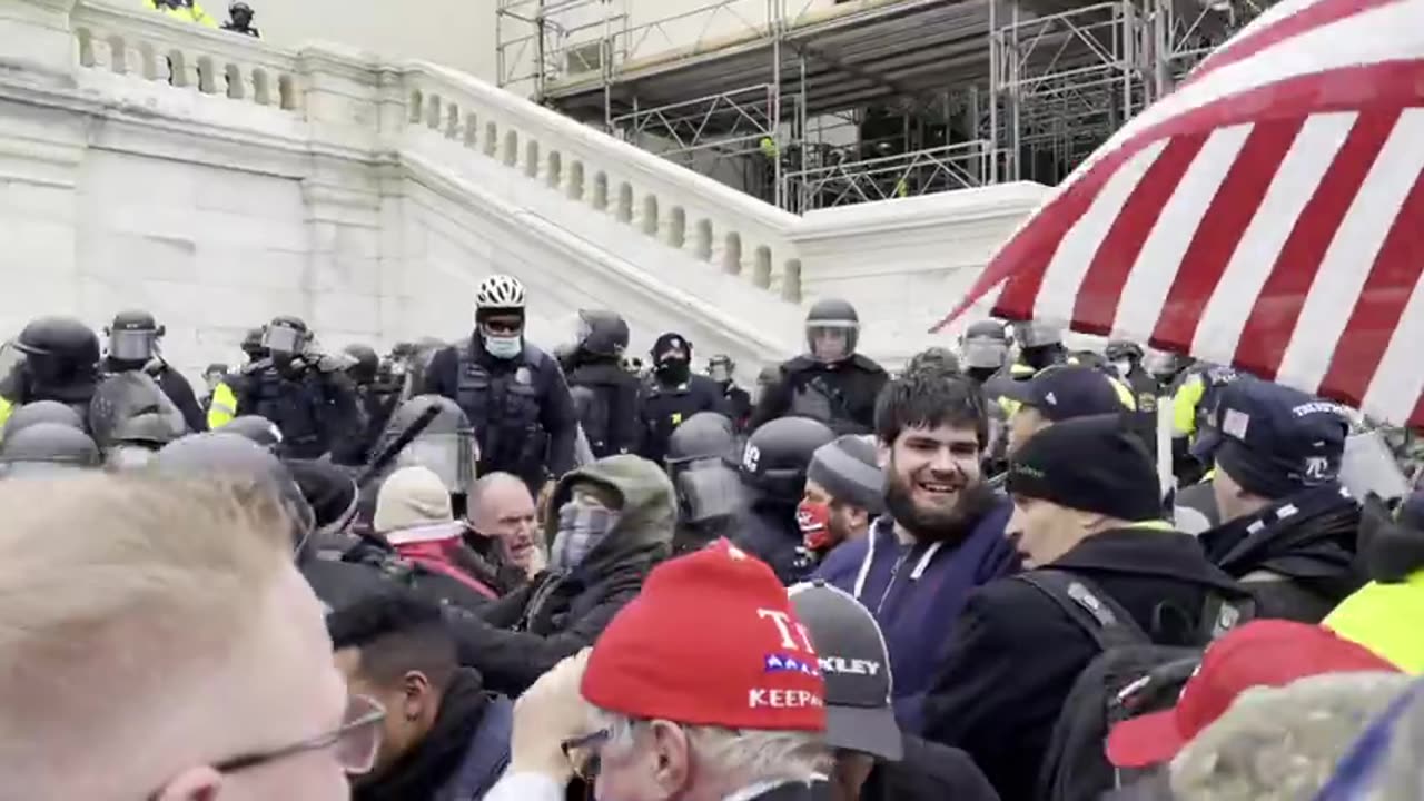 Capitol Police Attack Peaceful Protestors