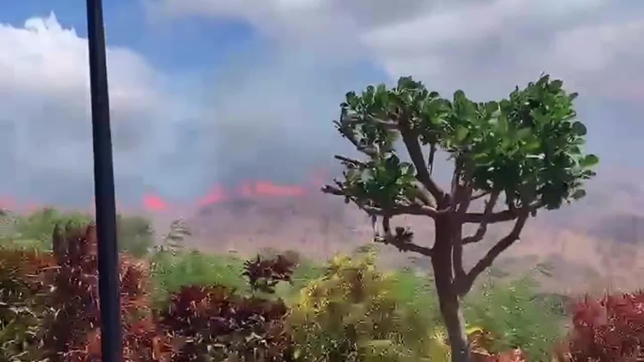 New Fire close to Maui