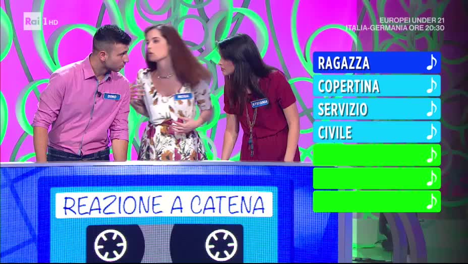 RAIUNO - Reazione A Catena-La Catena Musicale (24/06/2017)