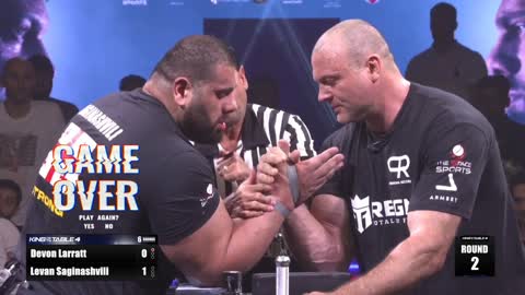 Armwrestling Devon larrat vs Ivan