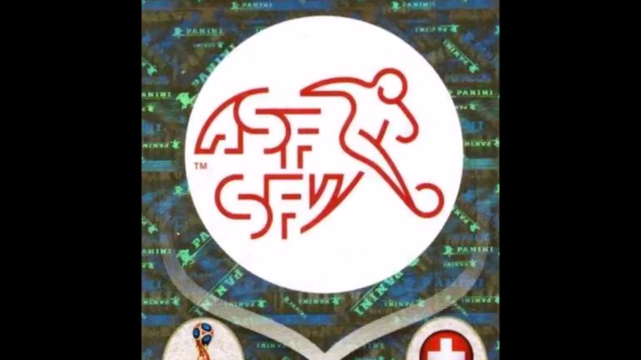 PANINI STICKERS SWITZERLAND TEAM WORLD CUP 2018