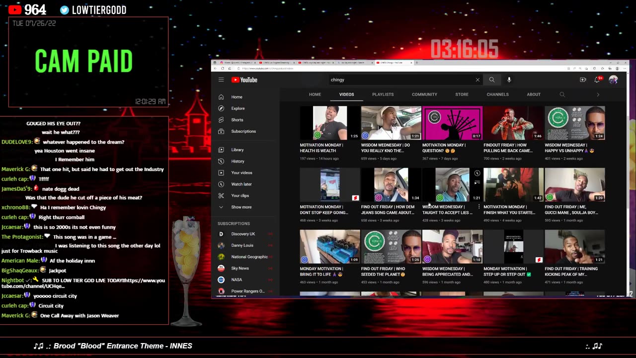[7.25.22] LOW TIER GOD YOUTUBE LIVE STREAM 🛑 Games SINGLE Donat E [mfYMrypc9gg]