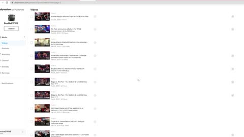 Something Happened To My Dailymotion Channel...