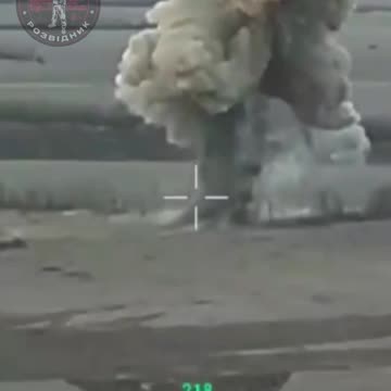 Detonation of a russian MT-LB near Pryiutne settlement, Zaporizhzhia direction.