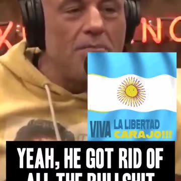 Joe Rogan on Javier Milei's Being Based + Awesome Follow Through