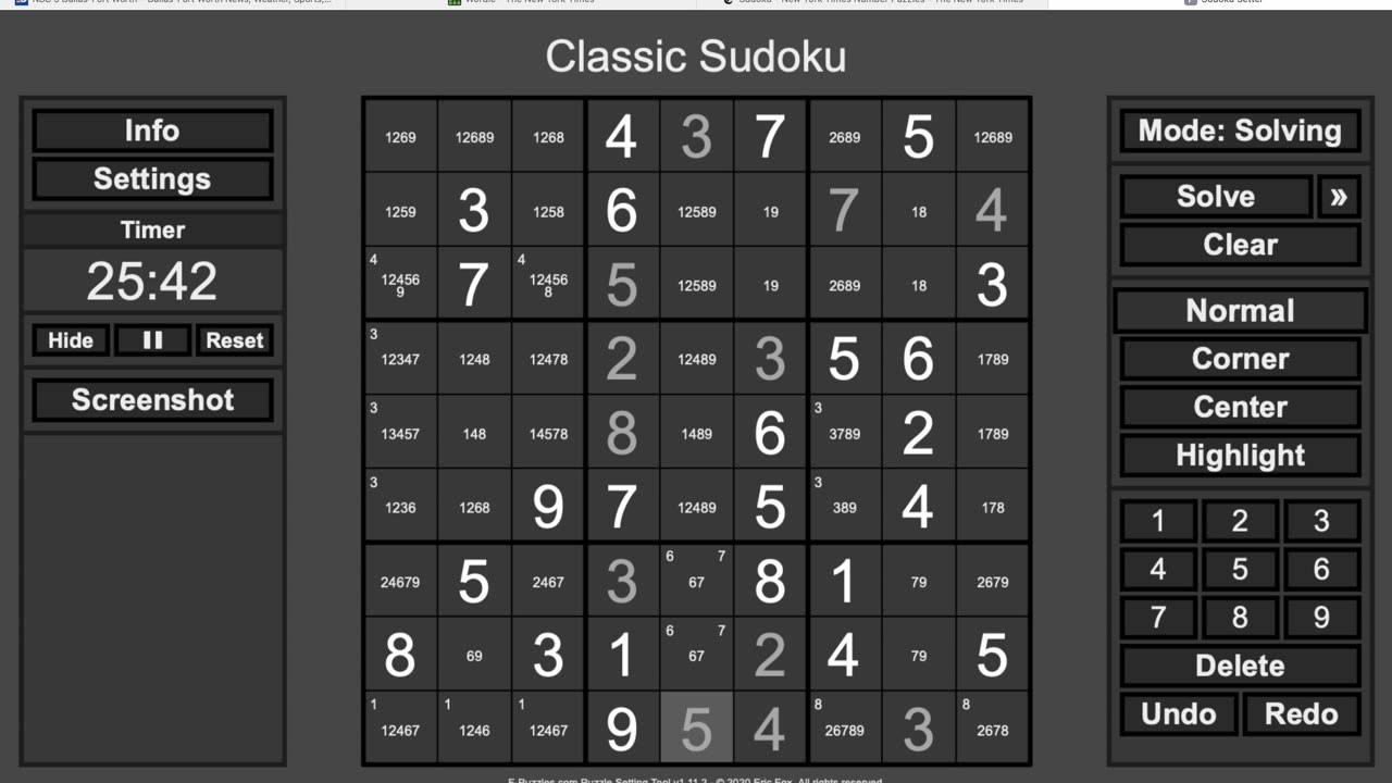 Sudoku 2023-05-28 medium