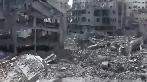 Woah😱_Drone_Footage_Of_Aftermath_Of_Israel_Bombing_Gaza