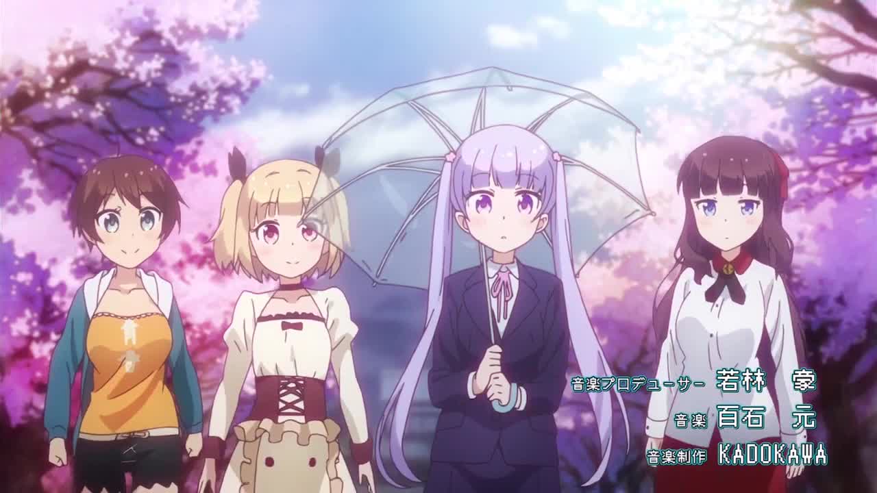 New Game! OPOpening HD「SAKURA SKIP」+ Subs CC