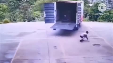 Crazy accident