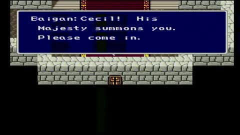 Final Fantasy IV SNES test