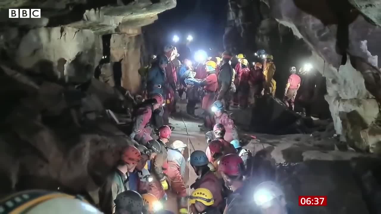 Caver trapped for 54 hours relives survival fight