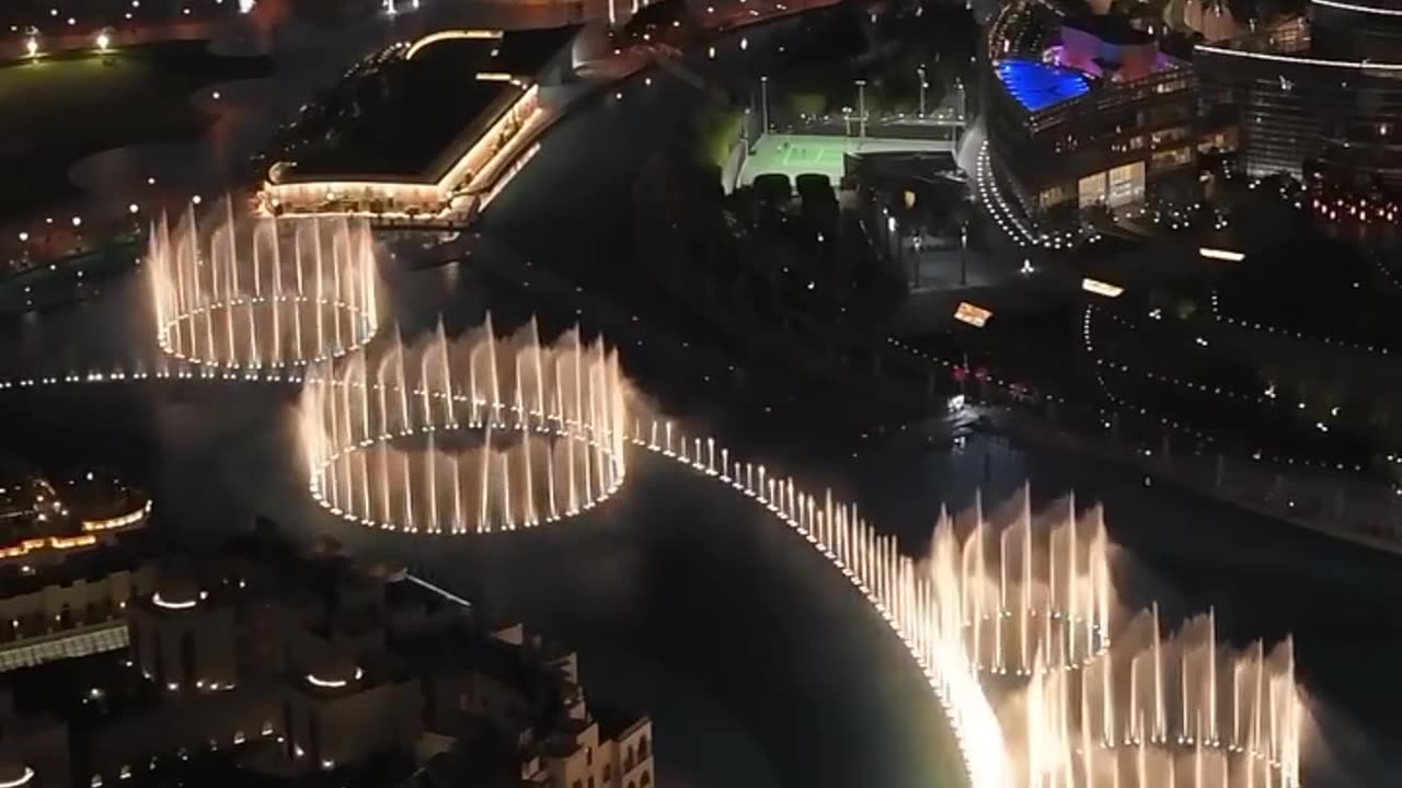 Dubai night vibes beautiful natural scene