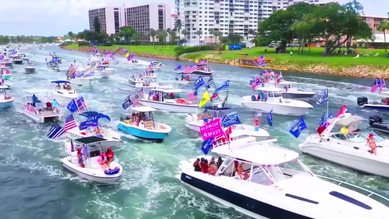 LOVING ALL THESE BEAUTIFUL TRUMP BOAT PARADES!!!🇺🇸🥳🥳🥳