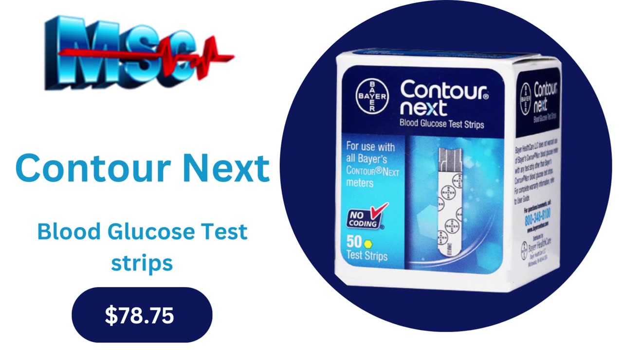 Contour Next Blood Glucose Test Strips