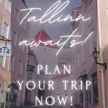 🏰 Tallinn awaits! ✈️ Plan your trip now!