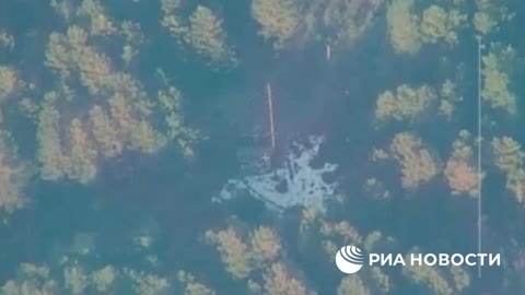 The Russian Ministry of Defense published footage of the destruction of the communication center of