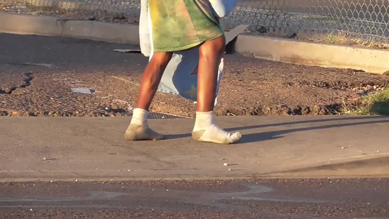Sad life of homeless people in America