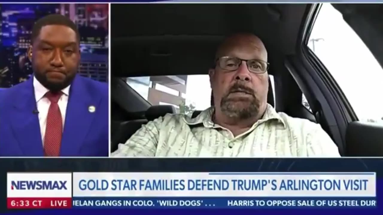 goldstar father SLAMS Kamala for peddling the hoax he used the visit as a campaign event
