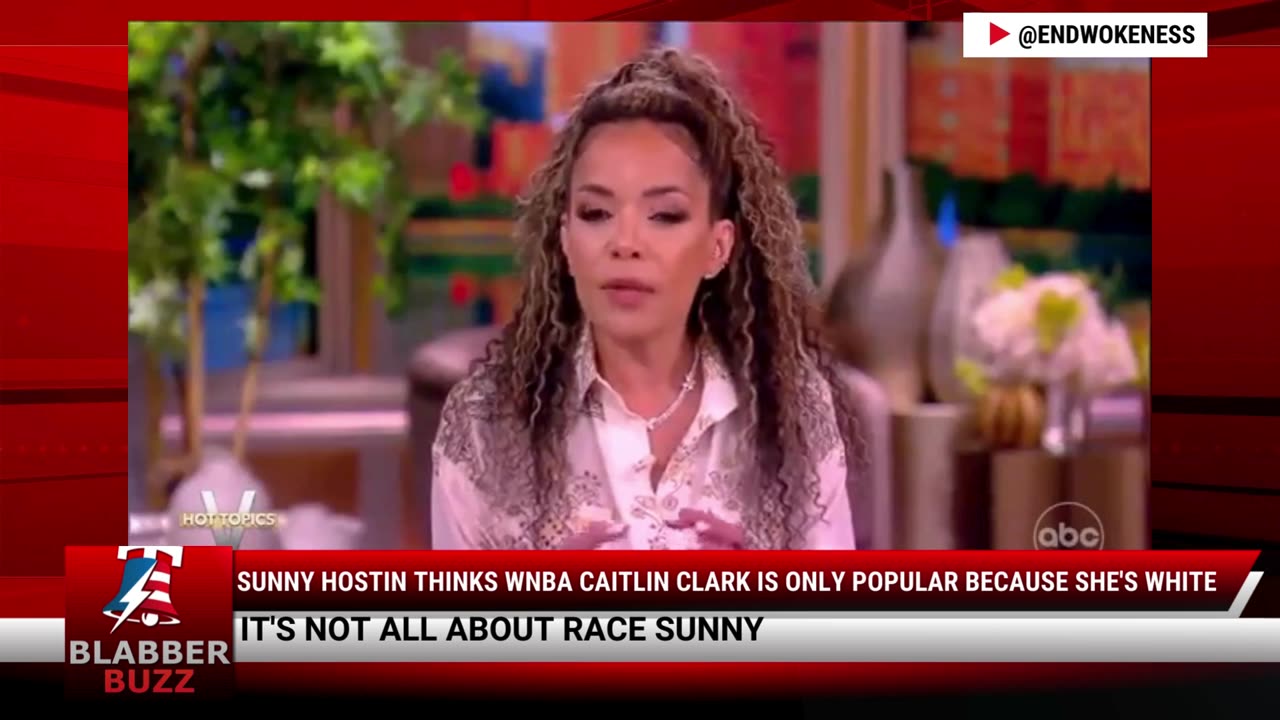 Sunny Hostin Thinks WNBA Caitlin Clark Is Only Popular Because She's White