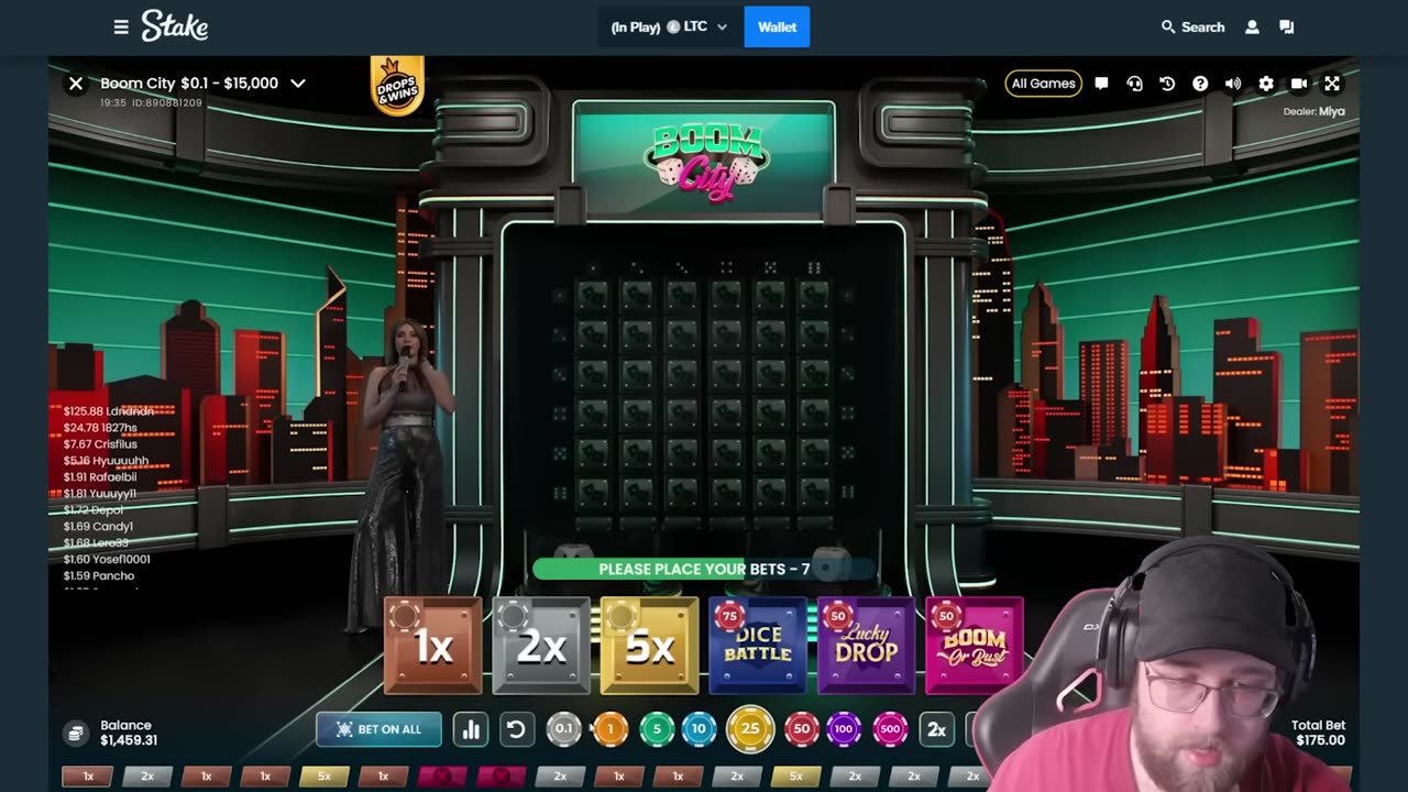 INSANE 4X LUCKY DROP ON BOOM CITY!