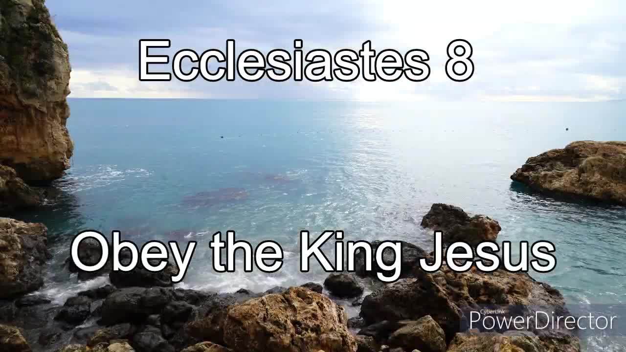 The Holy Bible - Ecclesiastes 8 NIV Audio