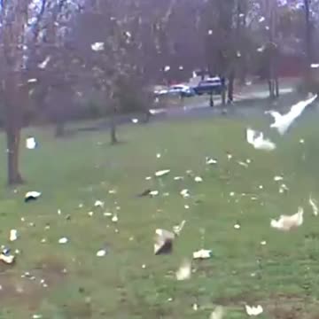 House explosion caught on camera