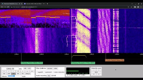 X06 165423 Moscow To Brussels 21/02/2023 0851 UTC 13441kHz