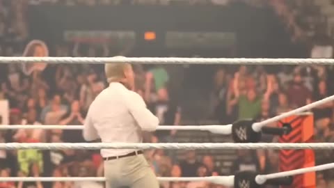 Cody Rhodes hit the cross Rhodes on dirty Dom in a suit