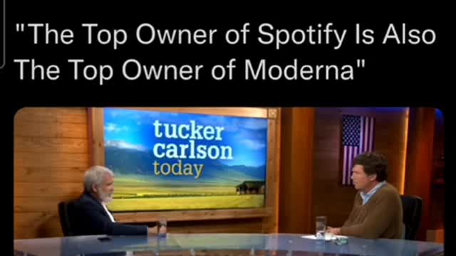 The top owner of Spotify, is also the top owner of Moderna