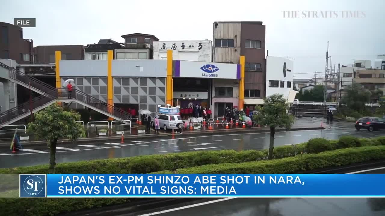 Japan's ex-prime minister Shinzo Abe shot in Nara, shows no vital signs: Media