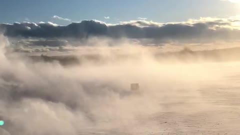 Snowblowing Runway in Northern British Columbia