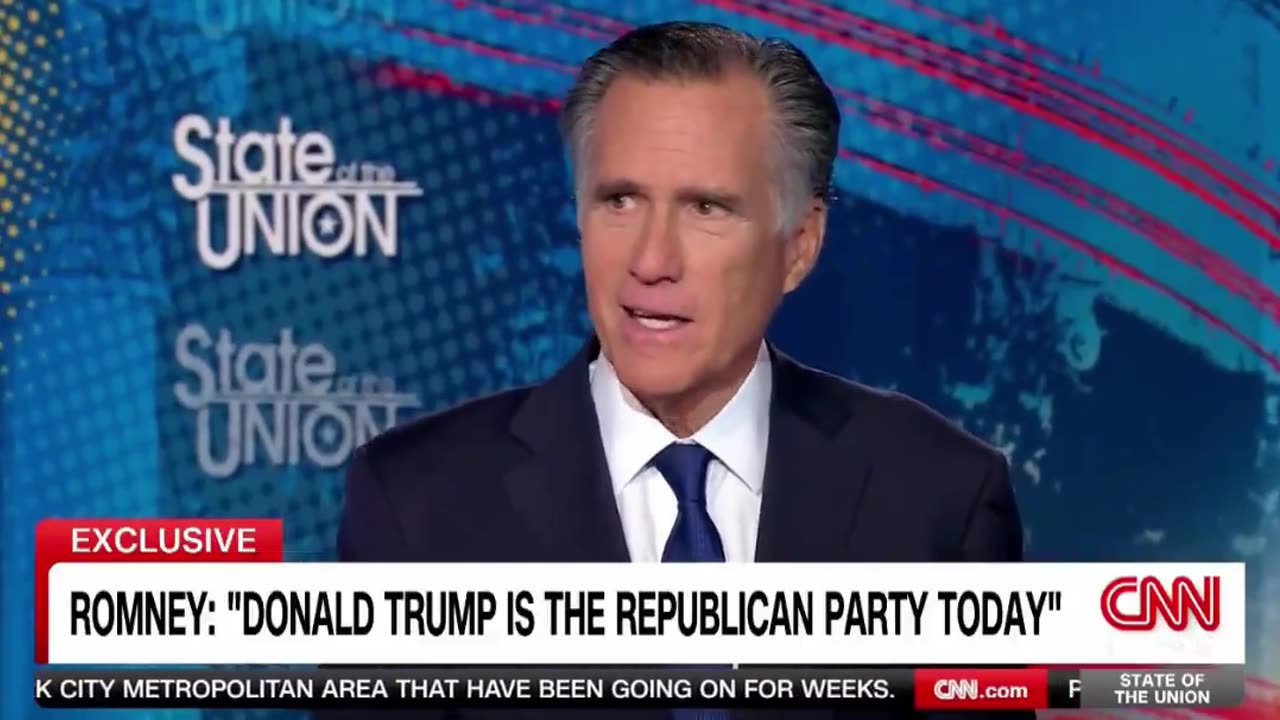 Mitt Romney: "The Democrat Party is the one in trouble"