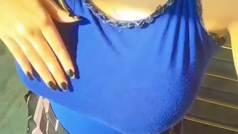 wear blue top i am looking hot or not ? - subscribe my channel