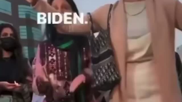 Afghan women screaming