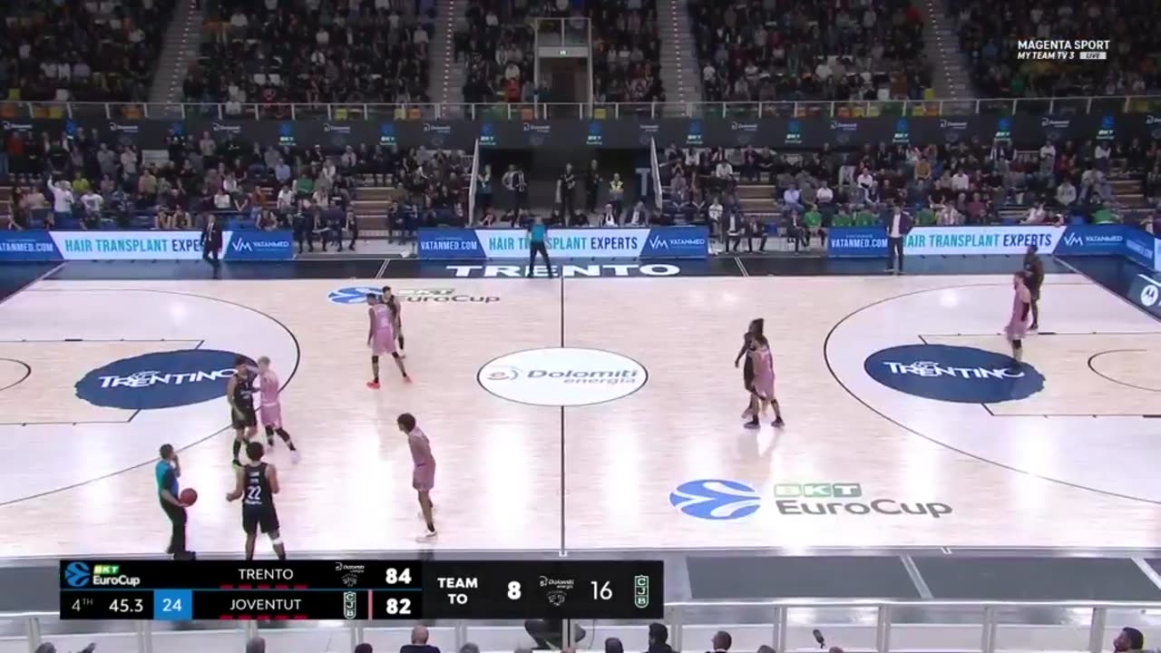 Trento v Joventut Badalona Nov. 05, 2024 EuroCup