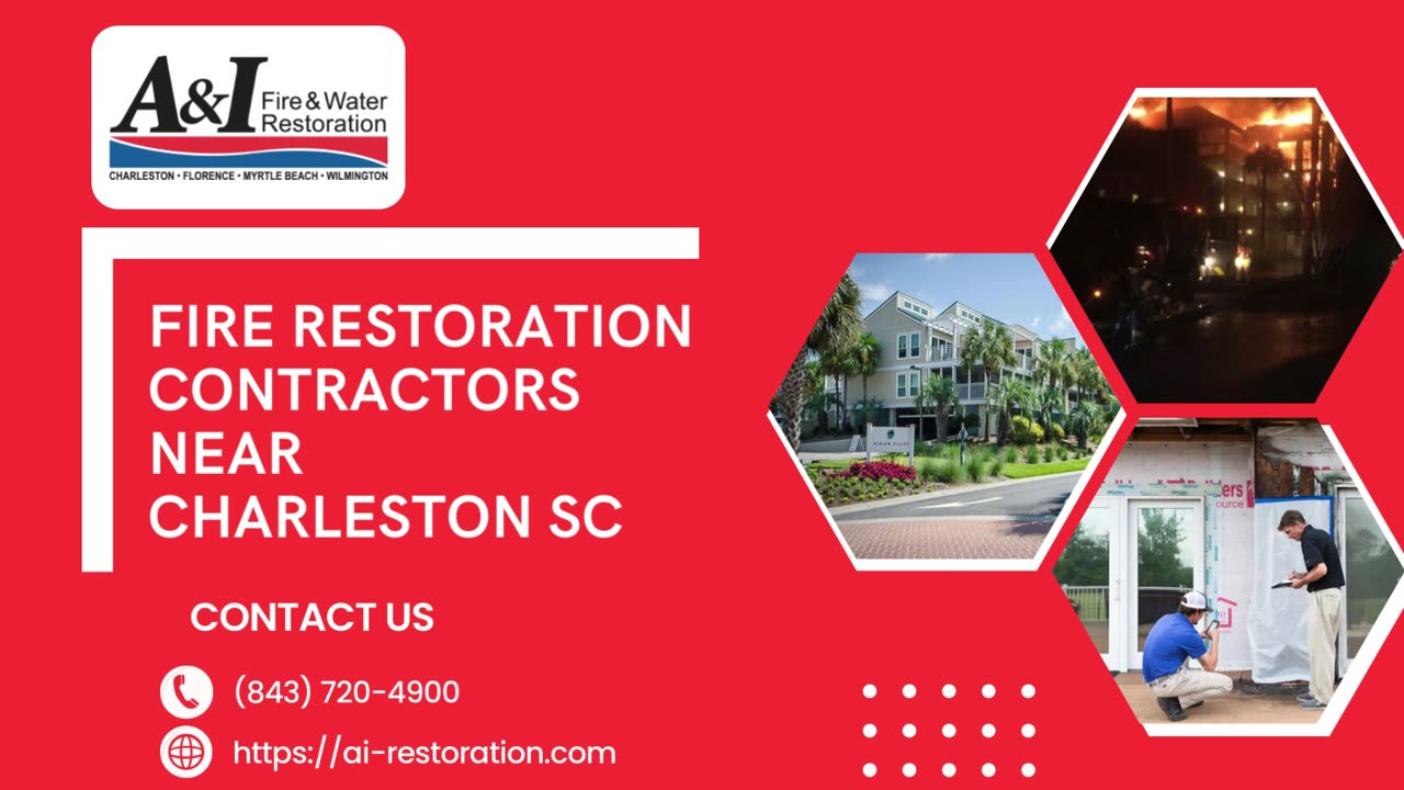 Fire Restoration Contractors Near Charleston, SC