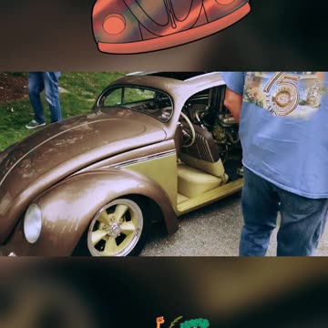 Fusca turbinado para o Passeio