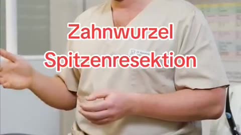 Zahnwuzel Spitzenresektion