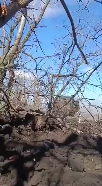 The moment the ATGM missile hit the Ukrainian BTR-4E