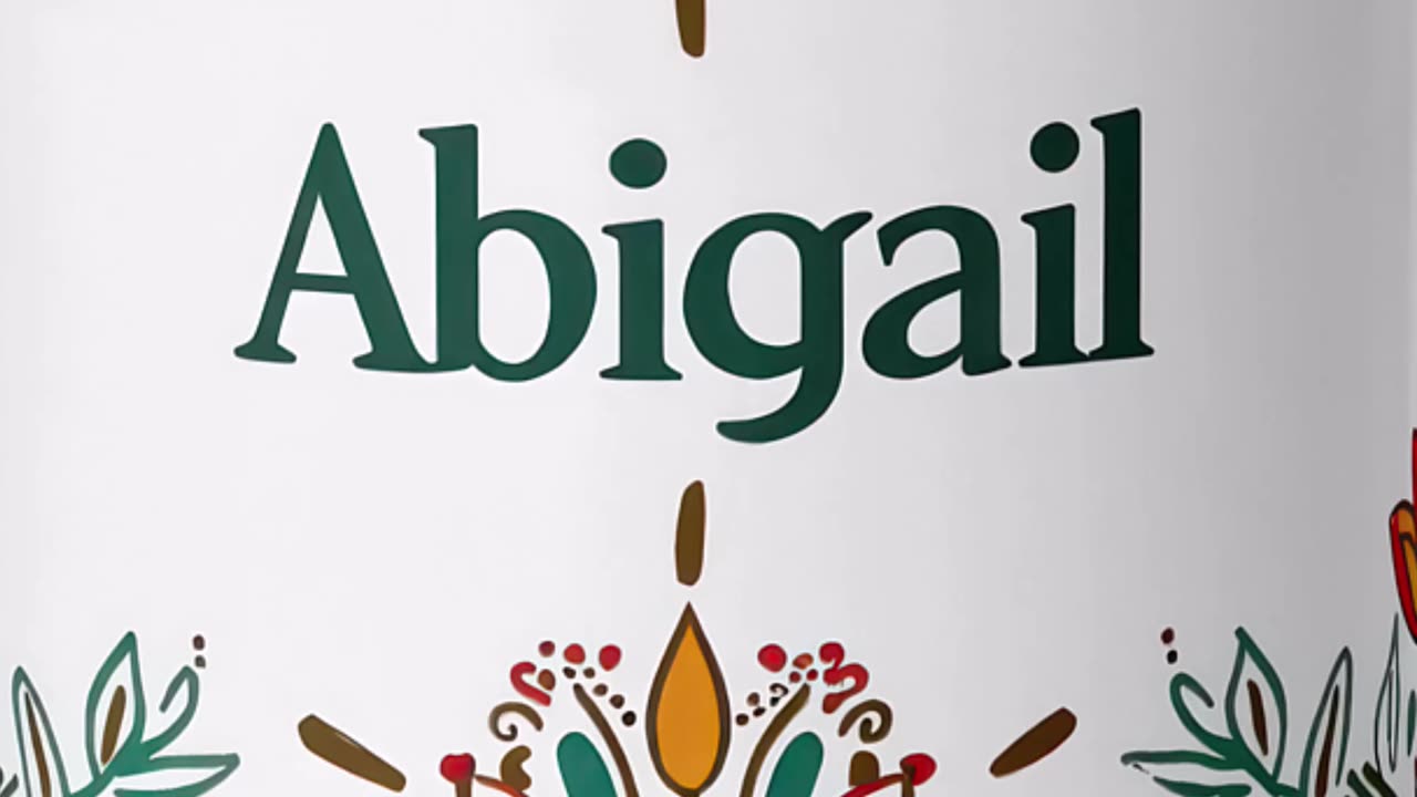 Taza Personalizada "Abigail" con Hermosos Detalles Florales #taza #decoración