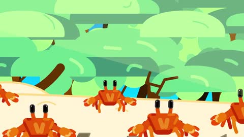 CRAB RAVE - 2D Music Animation [Remix]_Cut