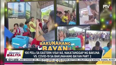 100 PDLs sa Eastern Visayas, nakatanggap ng bakuna vs. COVID-19 sa Bakunahang Bayan Part 2