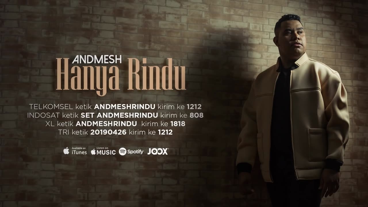 Andmesh - Hanya Rindu (Official music 🎶 Video)