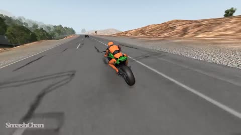 Motorbike crushers 12 and beamng drive