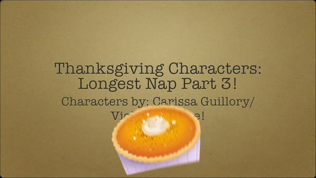 Thanksgiving Characters #3