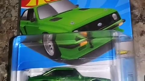 Green hot wheels Ford escort super treasure hunts