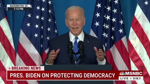 ▶ EXTRAIT-RQ + LIENS parus (6 nov 22 : Web-1) : Biden's Remarks On Protecting Democracy (ENG)